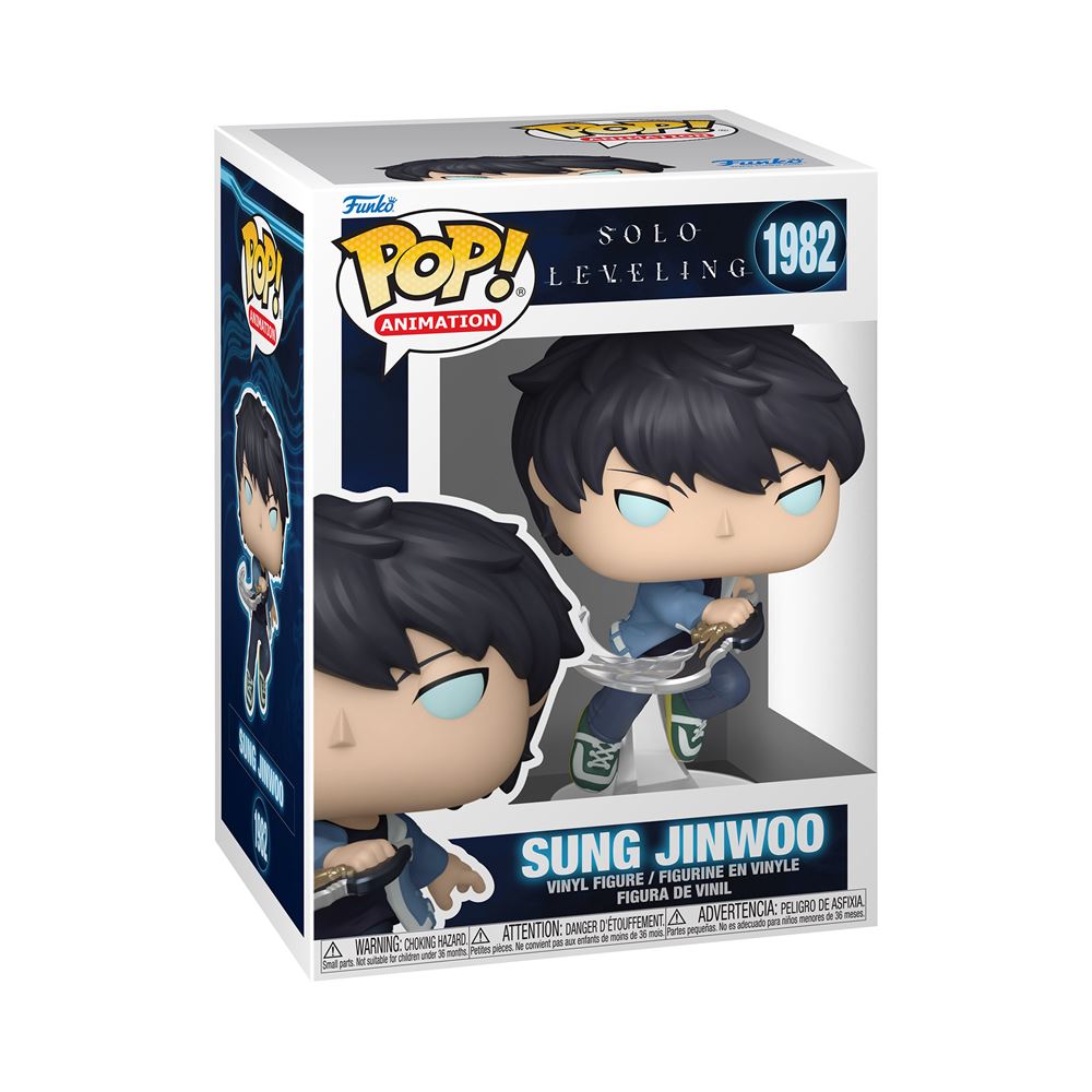 Figurine Pop Sung Jinwoo "Ténèbres" – Solo Leveling™