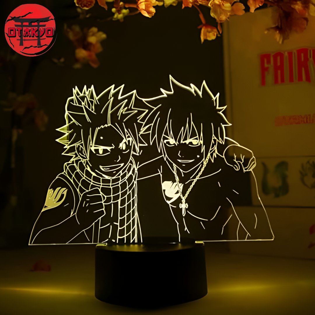 Lampe LED Natsu x Grey - Fairy Tail™