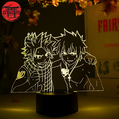 Lampe LED Natsu x Grey - Fairy Tail™