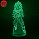 Lampe LED Vegeta Final Flash - Dragon Ball Z™