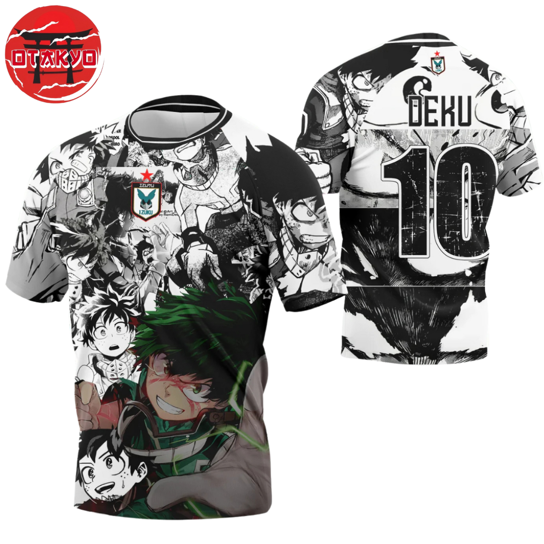 Maillot De Foot Izuku Midoriya "One For All" – My Hero Academia™