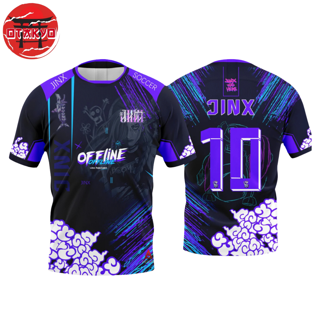 Maillot De Foot Jinx "Offline" - Arcane™