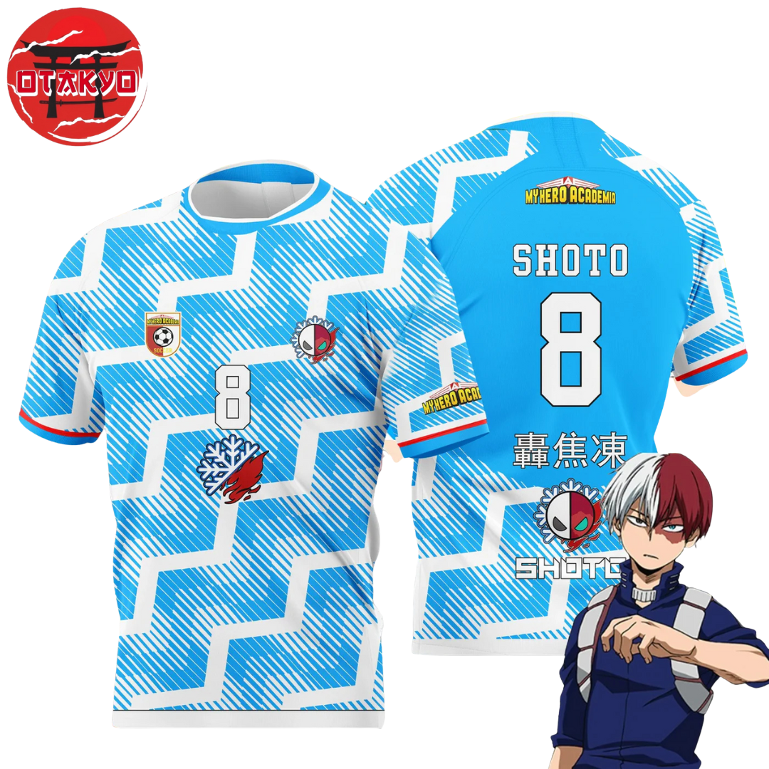Maillot De Foot Shoto Todoroki - My Hero Academia™
