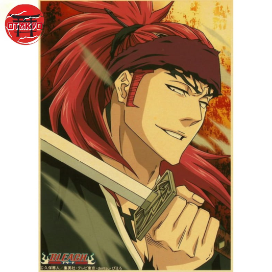 Poster Abaraï Renji - Bleach™