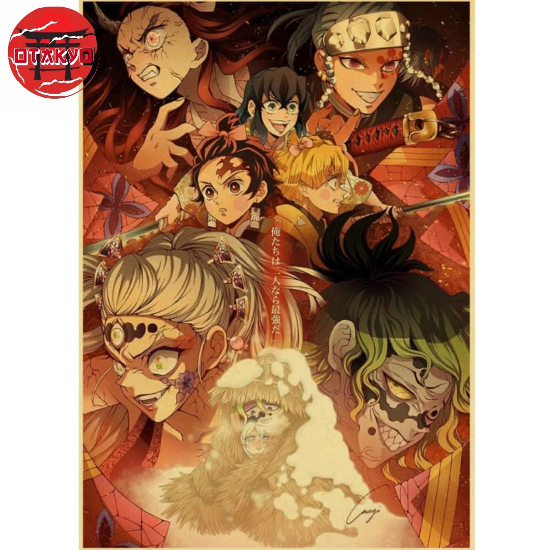 Poster Arc quartier des plaisirs - Demon Slayer™