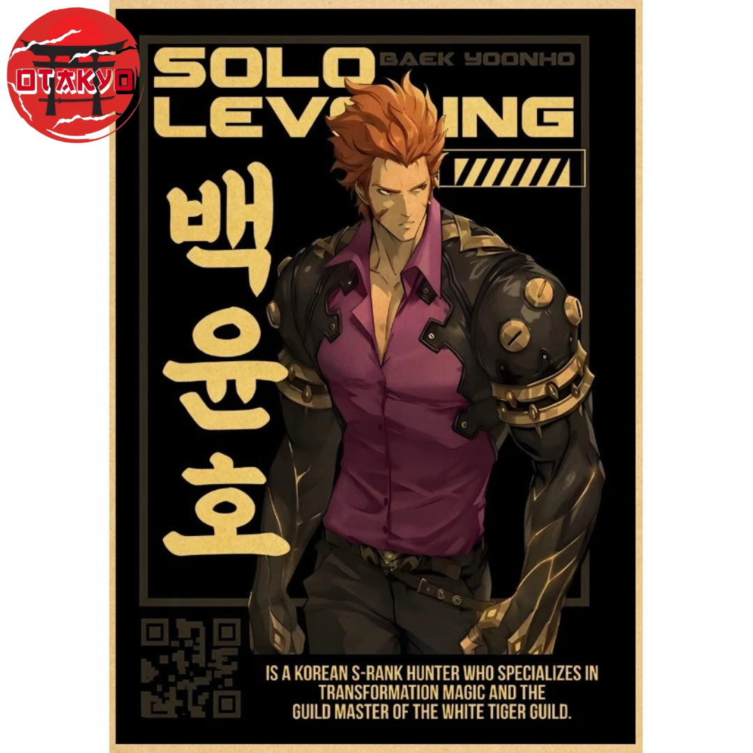 Poster Baek Yoonho - Solo Leveling™