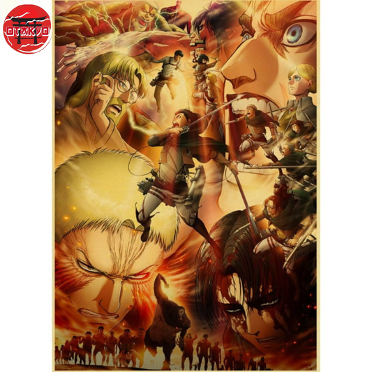 Poster Bataille de Shiganshina - L'Attaque des Titans™