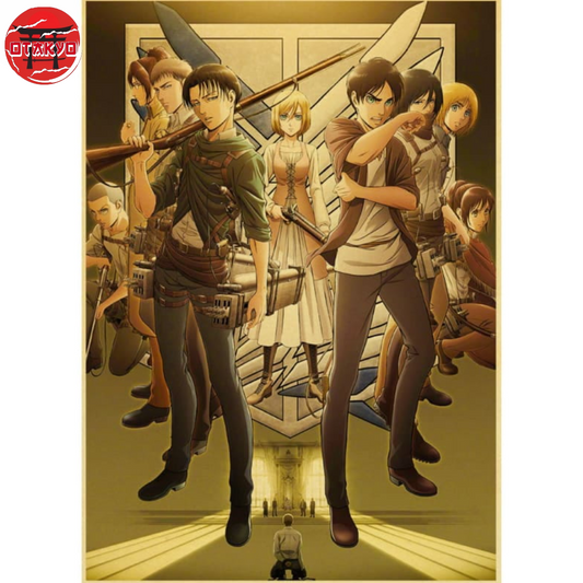 Poster Bataillon d'Exploration Saison 2 -  L'Attaque des Titans™