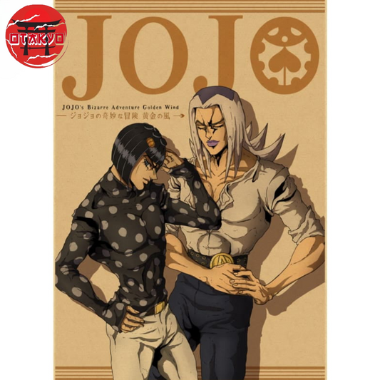 Poster Bruno Bucciarati x Abbacchio - Jojo's Bizarre Adventure™