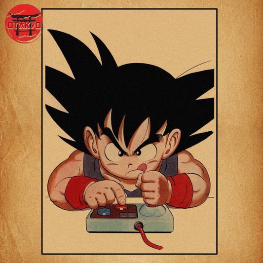 Poster Goku "Game" - Dragon Ball Z™