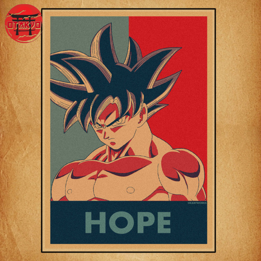 Poster Goku "Hope" - Dragon Ball Z™