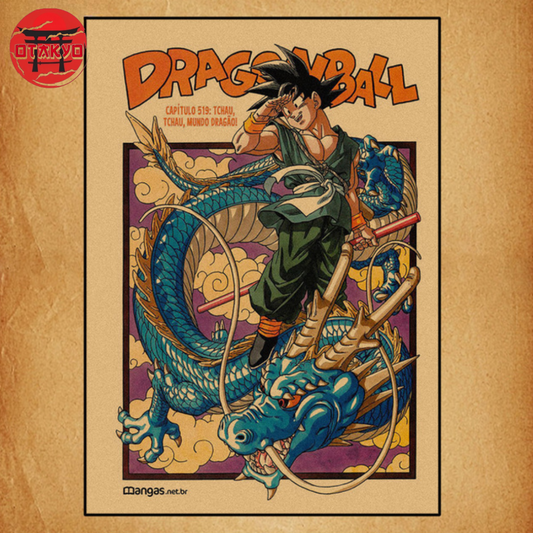 Poster Goku "Ryû" - Dragon Ball Z™