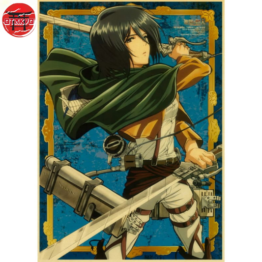 Poster Mikasa Ackerman -  L'Attaque des Titans™