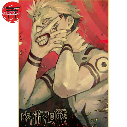 Poster Sukuna "Le Roi des Fléaux" - Jujutsu Kaisen™