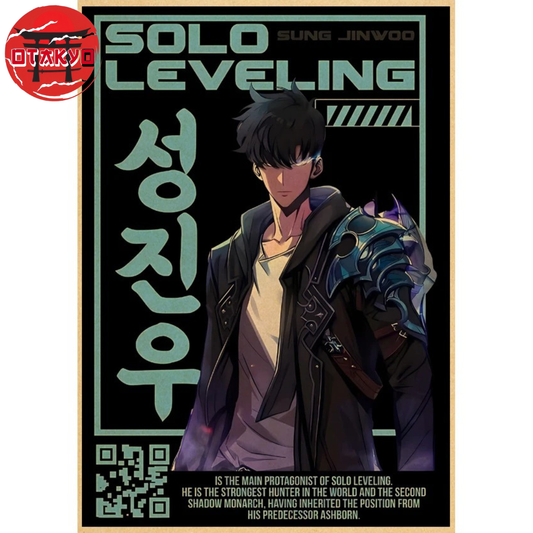 Poster Sung Jinwoo "Chasseur Ultime" – Solo Leveling™