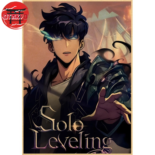 Poster Sung Jinwoo "Commandement Des Ombres" – Solo Leveling™