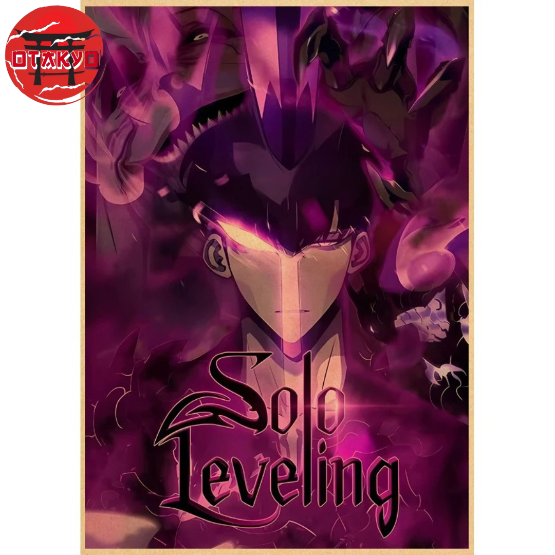 Poster Sung Jinwoo "Maître Des Ombres" – Solo Leveling™