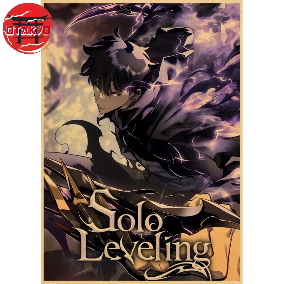 Poster Sung Jinwoo "Pouvoir Du Monarque" – Solo Leveling™