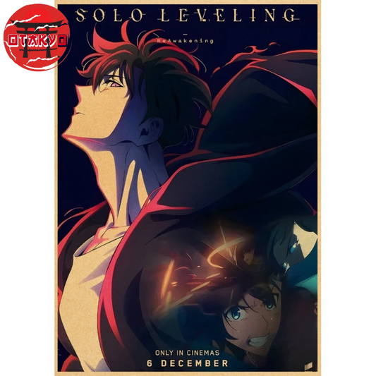 Poster Sung Jinwoo "Réveil Du Héros" – Solo Leveling™