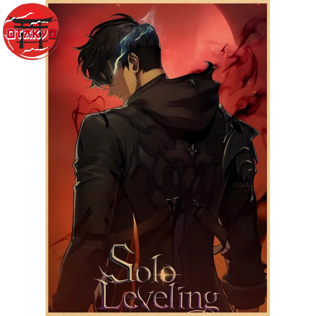 Poster Sung Jinwoo "Éveil Du Chasseur" – Solo Leveling™