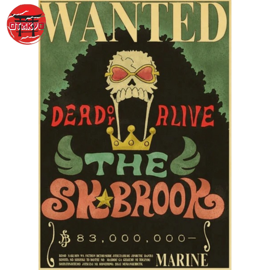 Poster Wanted Brook - One Piece™