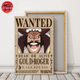 Poster Wanted Gol D. Roger - One Piece™