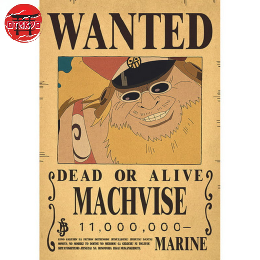 Poster Wanted Machvise - One Piece™