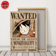 Poster Wanted Monkey D. Luffy - One Piece™