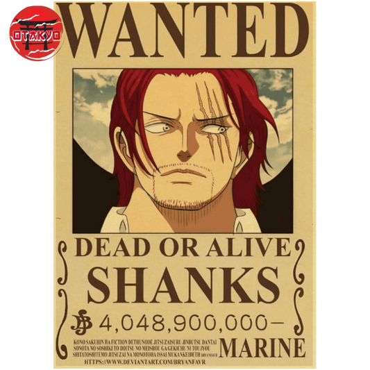 Poster Wanted Shanks - One Piece™