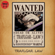 Poster Wanted Trafalgar D. Water Law - One Piece™