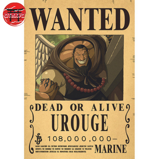 Poster Wanted Urouge - One Piece™