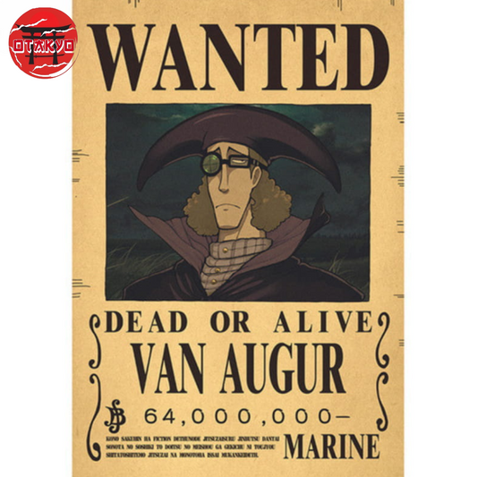 Poster Wanted Van Augur - One Piece™
