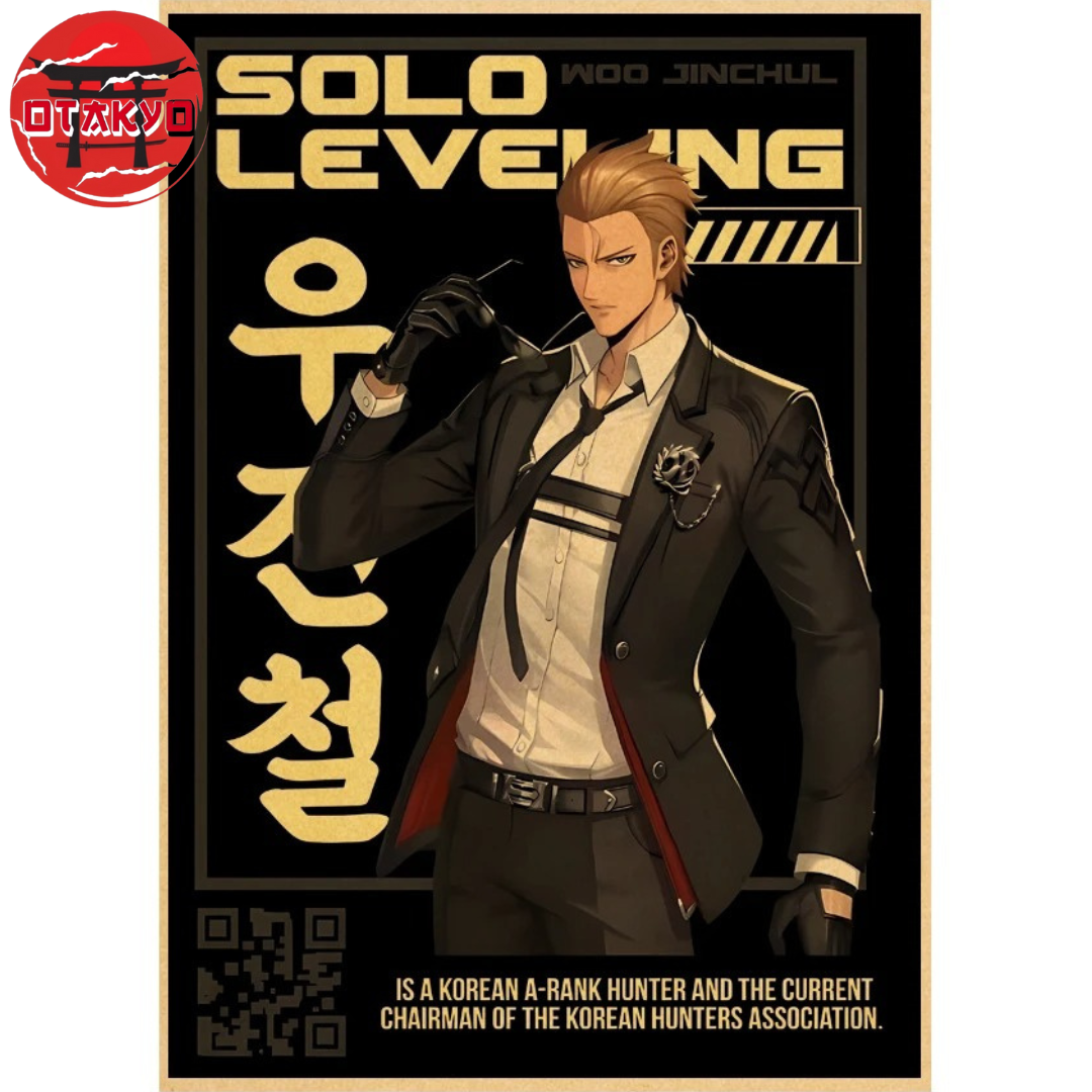 Poster Woo Jin-Chul – Solo Leveling™