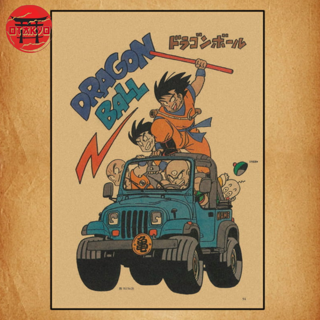 Poster Z Car - Dragon Ball Z™