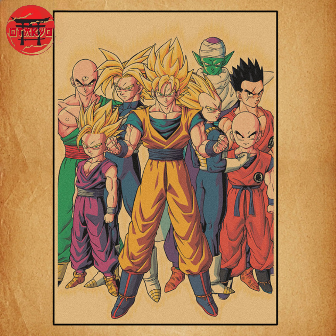Poster Z Warriors - Dragon Ball Z™