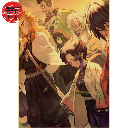 Poster des Piliers (Hashira) - Demon Slayer™