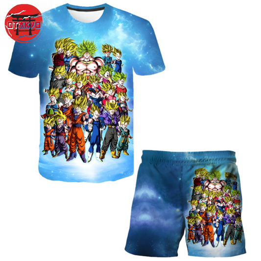 Pyjama Short Super Saiyajins - Dragon Ball Z™