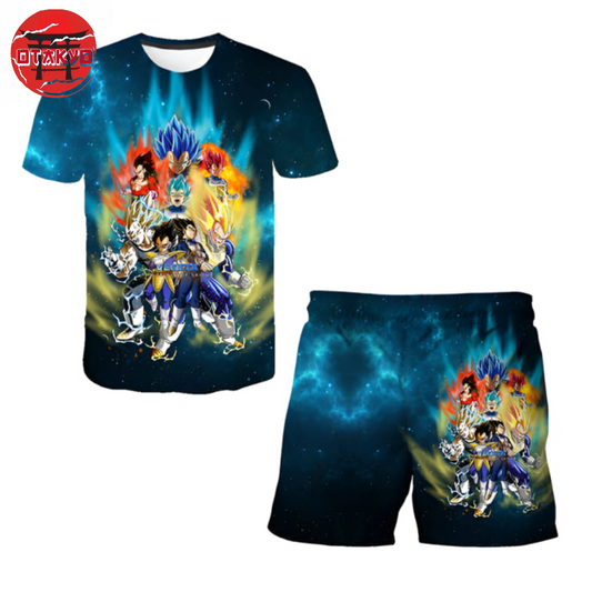 Pyjama Short Vegeta's Transformations - Dragon Ball Z™