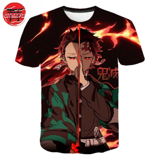 T-Shirt Tanjiro "Soleil" - Demon Slayer™