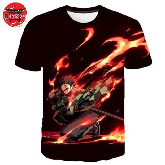 T-Shirt Tanjiro "Sun" - Demon Slayer™