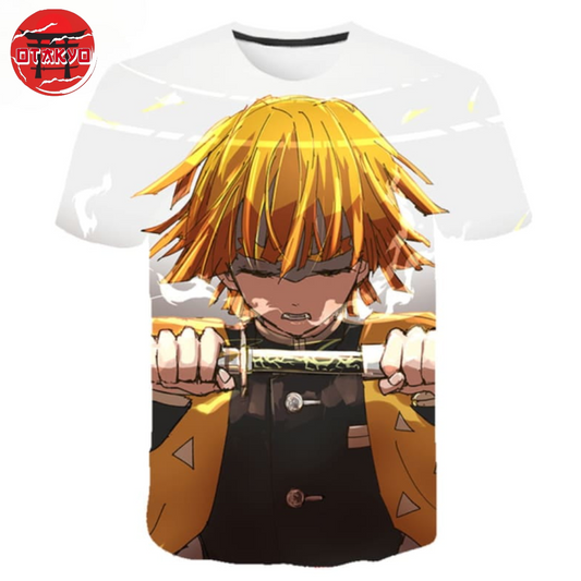 T-Shirt Zenitsu "Foudre" - Demon Slayer™