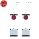 Boucles D'oreilles Soleil - Demon Slayer™