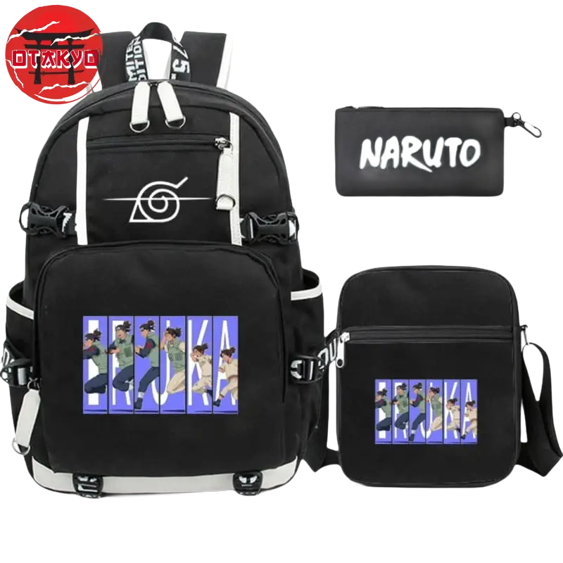 Cartable avec Trousse et Saccoche Iruka Umino - Naruto Shippuden™
