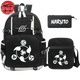 Cartable avec Trousse et Sacoche All Sharingan - Naruto Shippuden™