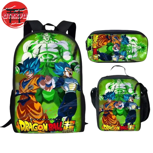 Cartable avec Trousse et Sacoche DBS Broly - Dragon Ball Z™