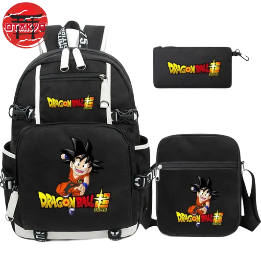 Cartable avec Trousse et Sacoche Goku DBS - Dragon Ball Z™