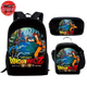 Cartable avec Trousse et Sacoche Goku vs Beerus - Dragon Ball Z™