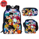 Cartable avec Trousse et Sacoche Goku's Transformations - Dragon Ball Z™