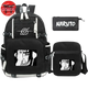 Cartable avec Trousse et Sacoche Itachi - Naruto Shippuden™