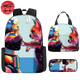 Cartable avec Trousse et Sacoche Kakashi x Kurama Pop Art - Naruto Shippuden™
